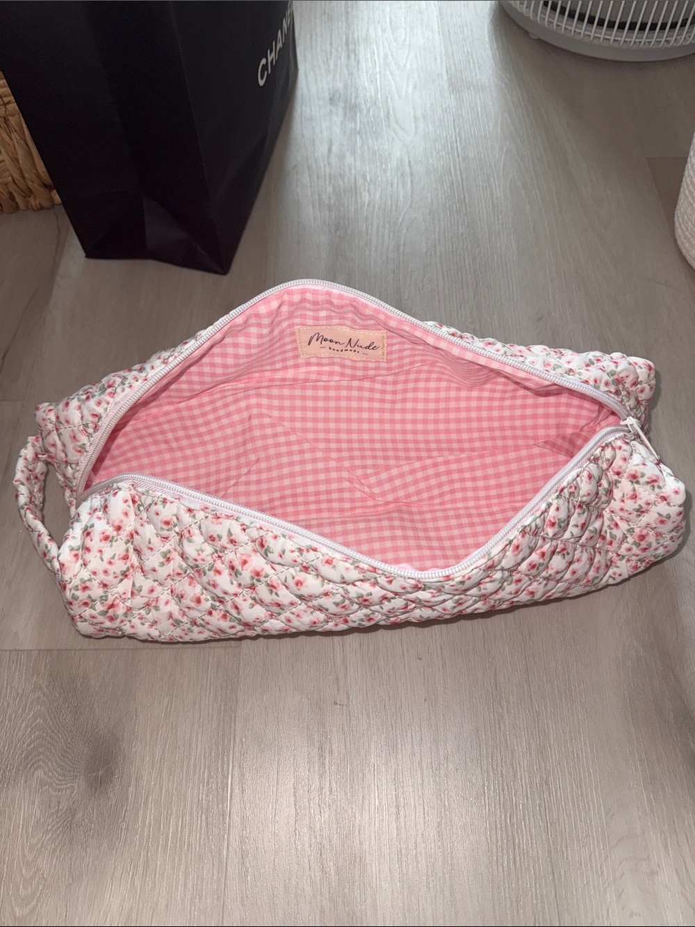 Hair Tool Bag - Floral Quilted